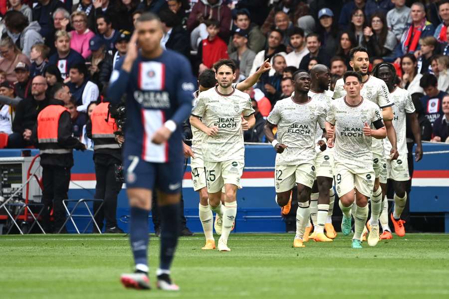 PSG a fost învinsă pe Parc des Princes de Lorient cu 3-1 în cadrul etapei cu numărul 33 din Ligue 1