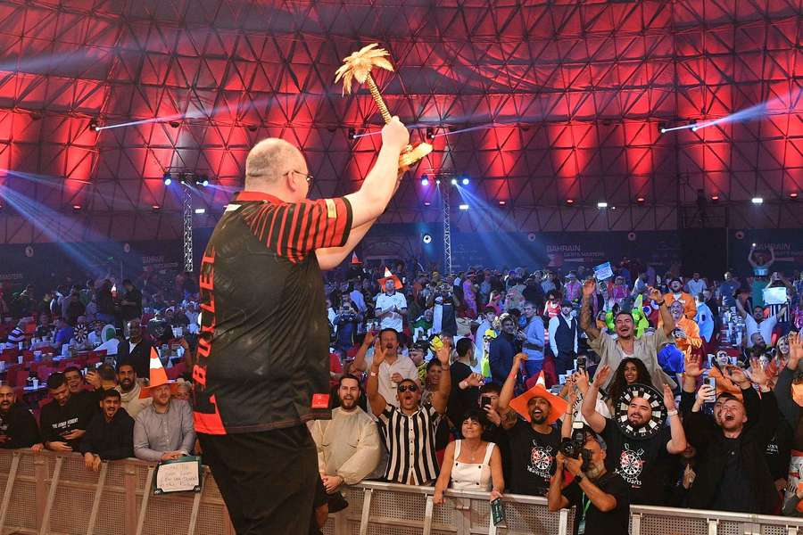 Stephen Bunting geht als Titelverteidiger ins Turnier.