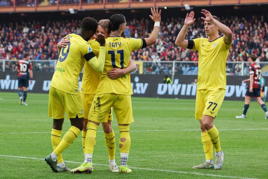 Lazio have closed the gap on the Champions League spots