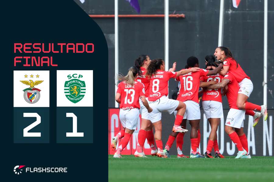 Benfica vence Taça da Liga