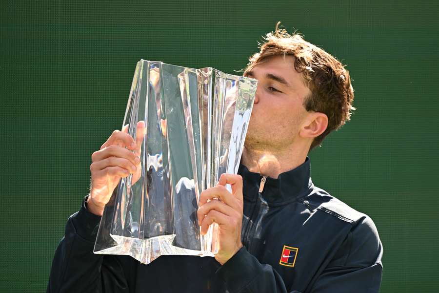 Jack Draper venceu o torneio californiano pela primeira vez