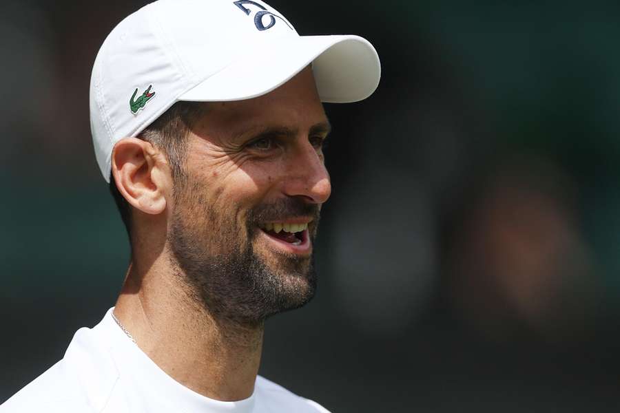 Novak Djokovic lijkt klaar voor Wimbledon
