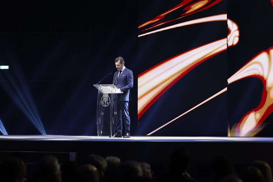 André Villas-Boas no palco dos Dragões de Ouro