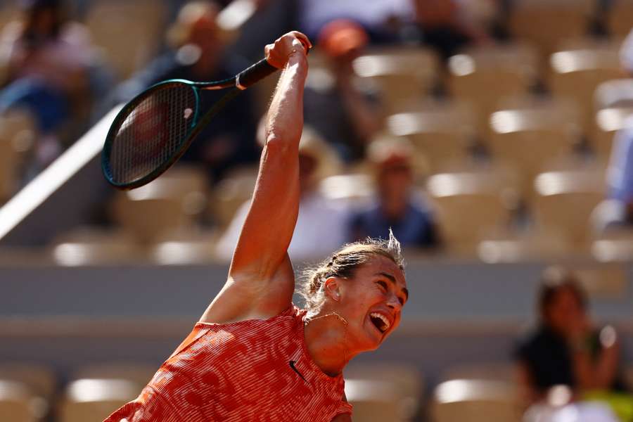 Sabalenka pulou Wimbledon por conta do problema no ombro