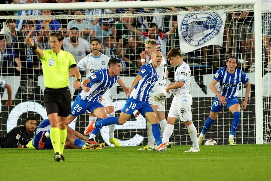 Alaves a egalat în prelungirile partidei