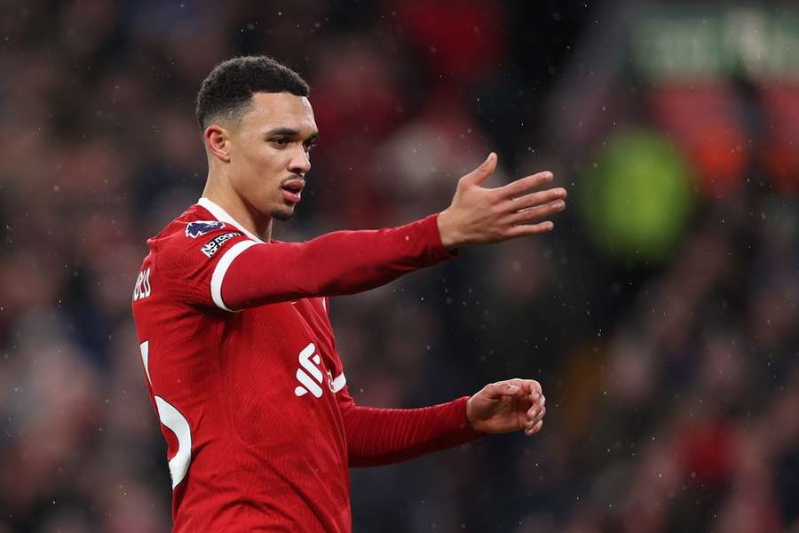 Trent Alexander-Arnold kan de komende weken niet spelen