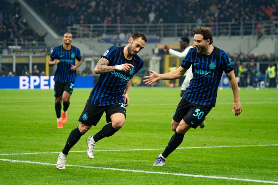 Les joueurs de l'Inter en Serie A. Les joueurs de l'Inter en Serie A.