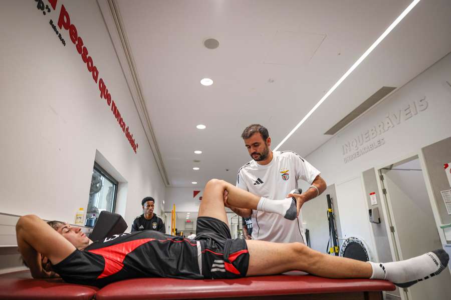 Espacios de recuperación en el Benfica Campus Espacios de recuperación en el Benfica Campus