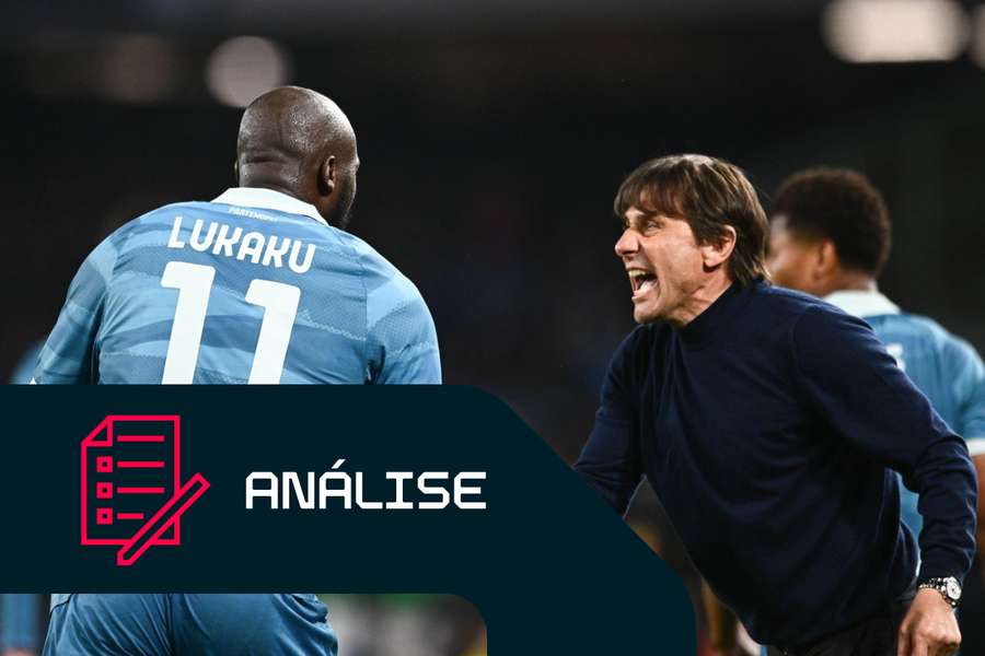 Lukaku e Conte numa relação simbólica