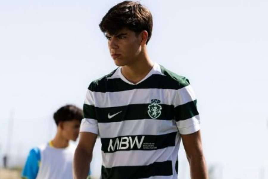 Jacobo Afonso ao serviço do Sporting Jacobo Afonso ao serviço do Sporting