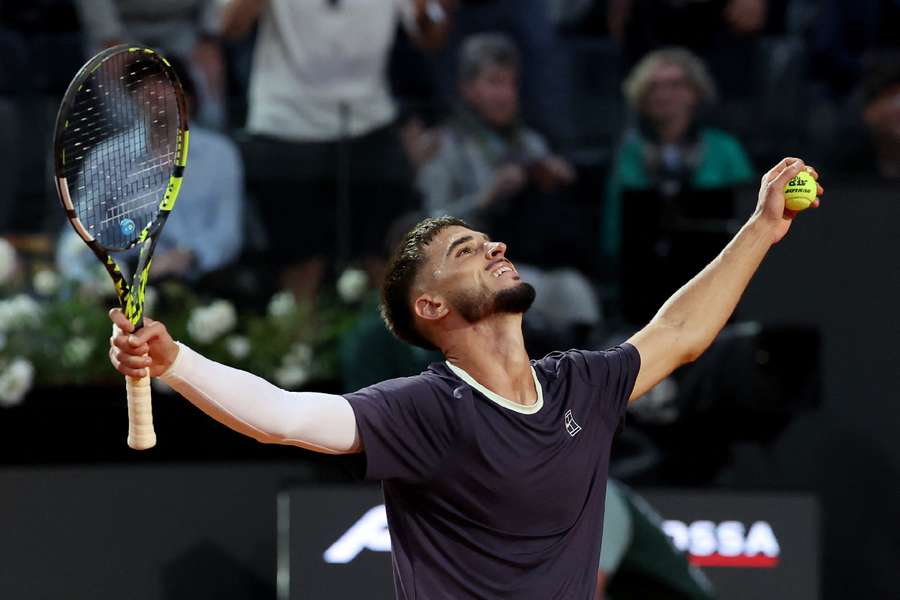 Dino Prizmic celebrates win