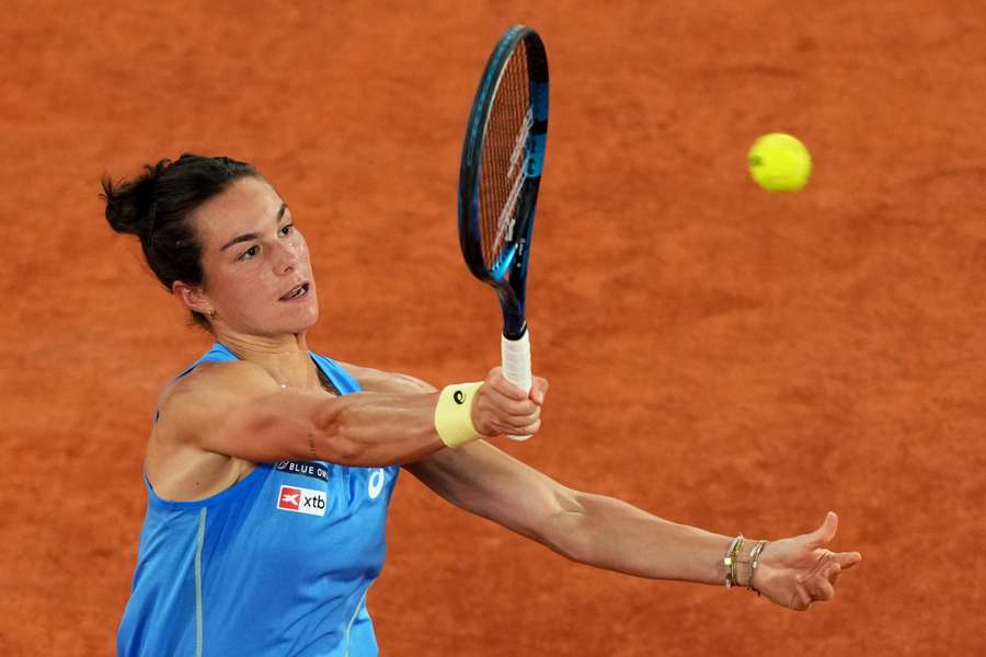 Loïs Boisson à Roland-Garros.