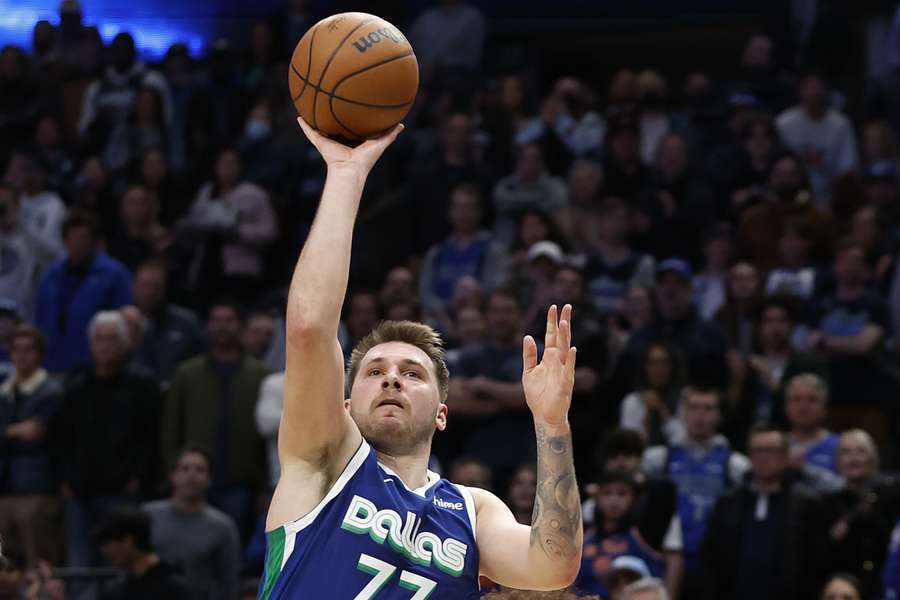 Luka Doncic brilhou no American Airlines Center