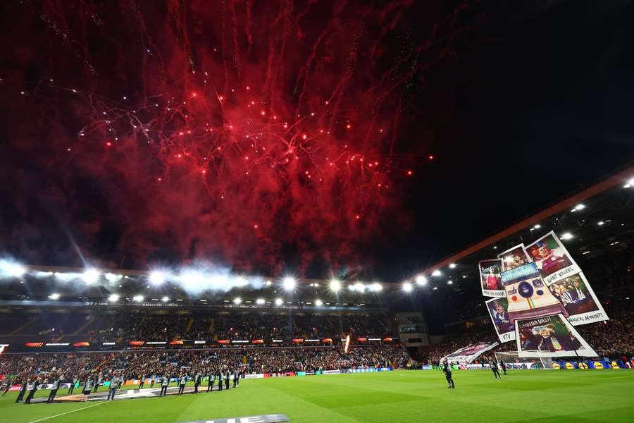 A general view of Villa Park