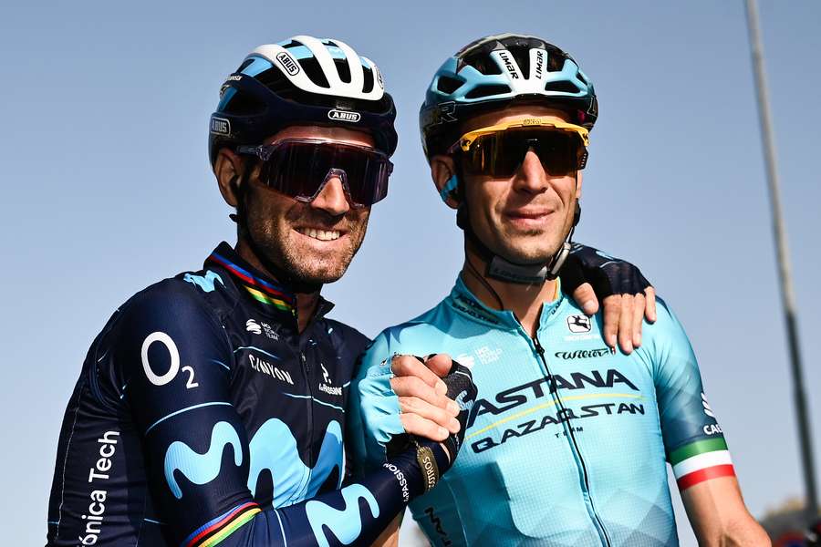 Alejandro Valverde y Vincenzo Nibali se retiran del ciclismo