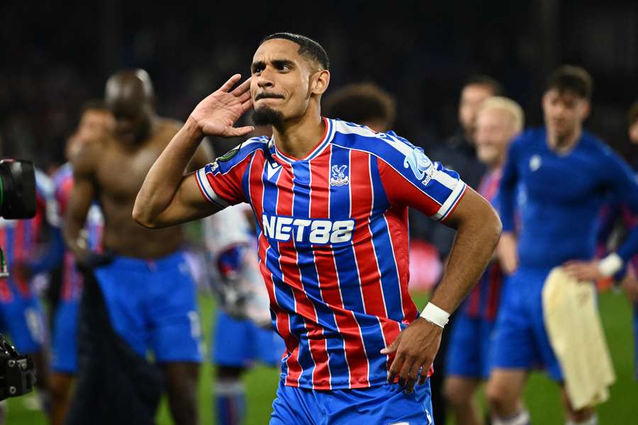 Maxence Lacroix à l'œuvre avec Crystal Palace