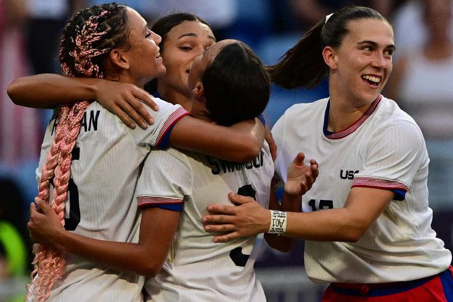 Estados Unidos estão de volta à final do futebol feminino olímpico, algo que não acontecia desde Londres 2012