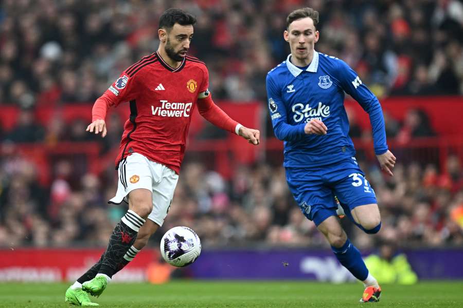 Bruno Fernandes abriu o marcador no Old Trafford