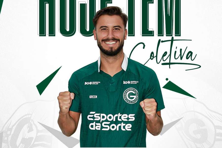 Raphael Guzzo já com a nova camisola