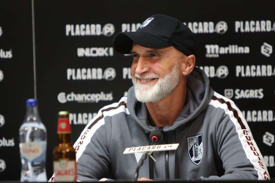 Álvaro Pacheco, treinador do Vitória SC