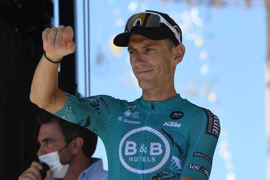 Pierre Rolland après la 11e étape du Tour de France 2022.