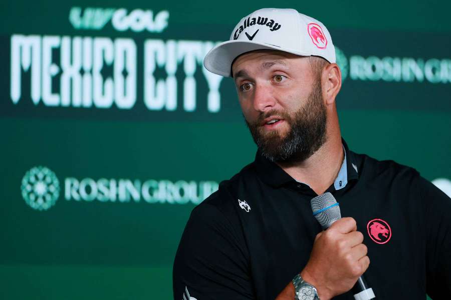 Jon Rahm, una de las estrellas del LIV Golf, tras ganar en México