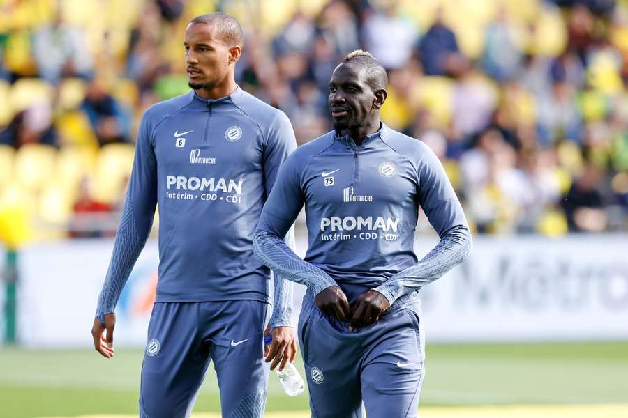 Sakho le week-end dernier à l'échauffement du match face à Nantes.