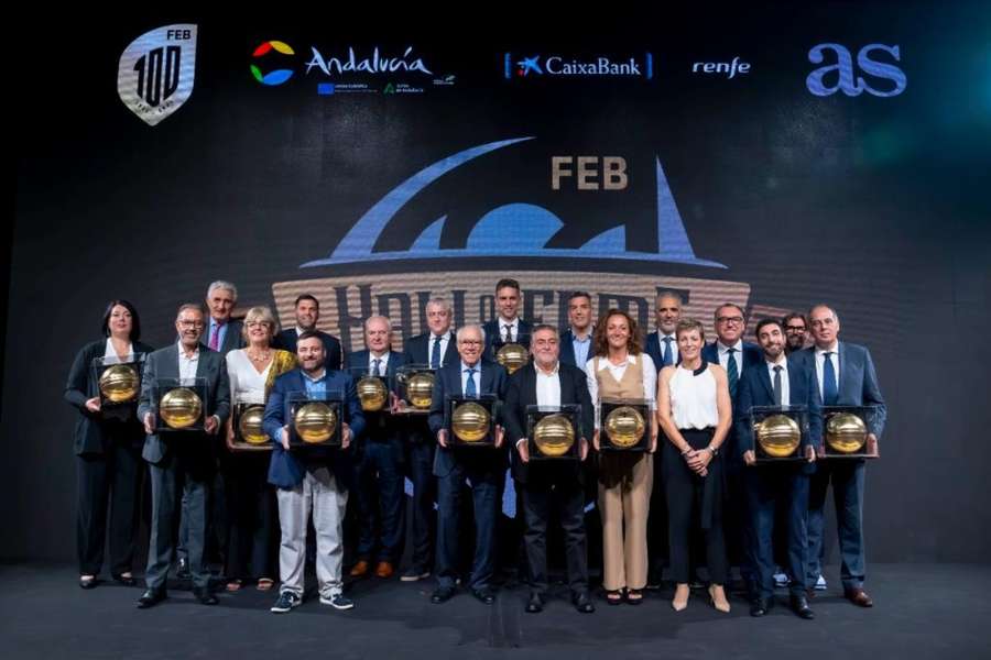 Membros da segunda classe do Spanish Basketball Hall of Fame