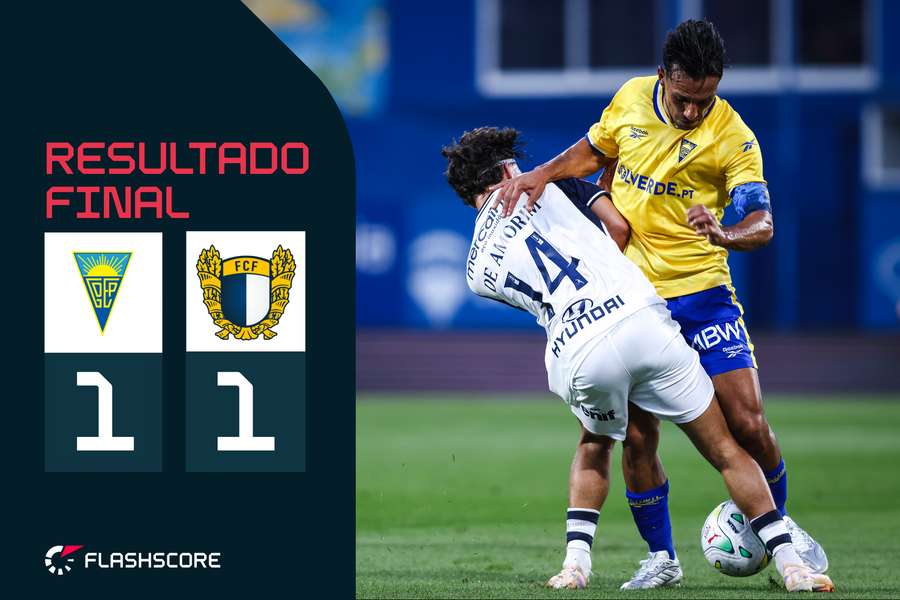 Empate a abrir o campeonato Empate a abrir o campeonato
