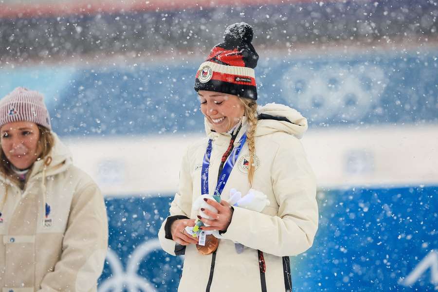 Voborníková získala v sobotu pátou českou medaili na olympiádě v Itálii.