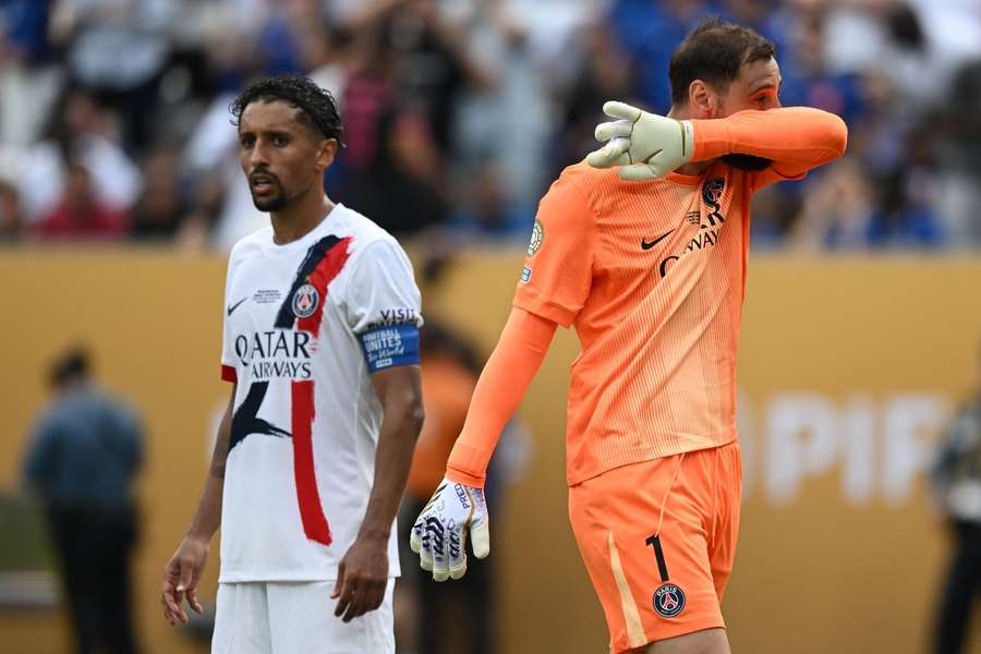 Marquinhos y Donnarumma Marquinhos y Donnarumma