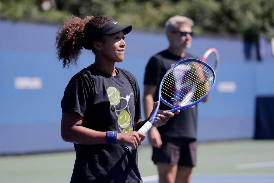 Naomi Osaka is shining under Tomasz Wiktorowski. Naomi Osaka is shining under Tomasz Wiktorowski.