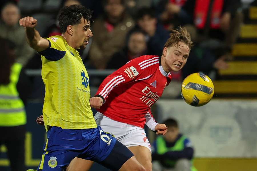 Diogo Monteiro perante Schjelderup