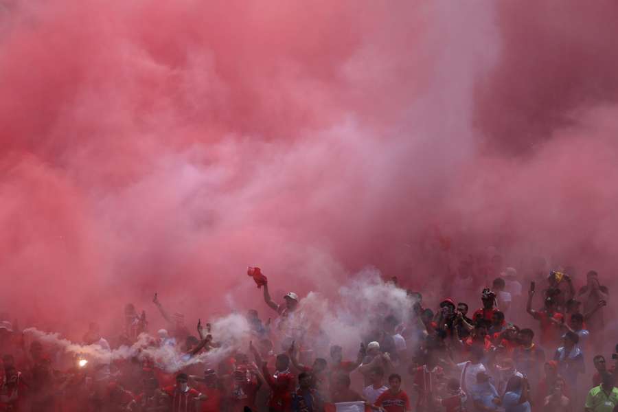 Claque do Wydad levou uma atmosfera diferente ao Lincoln Financial Field