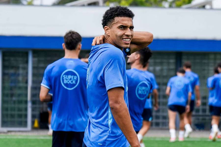 Alberto Costa no treino do FC Porto Alberto Costa no treino do FC Porto