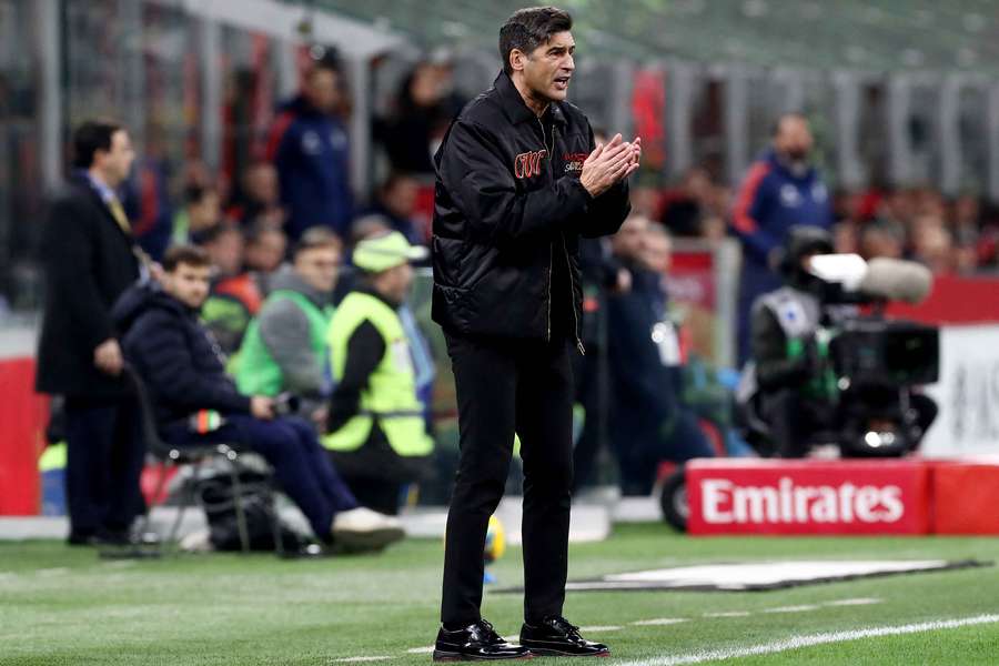Paulo Fonseca, entrenador del Milan