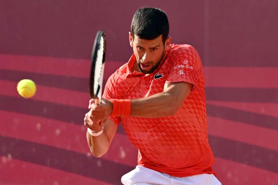 Serbia's Novak Djokovic has struggled for form since missing hard-court events in the US over his refusal to be vaccinated against Covid-19
