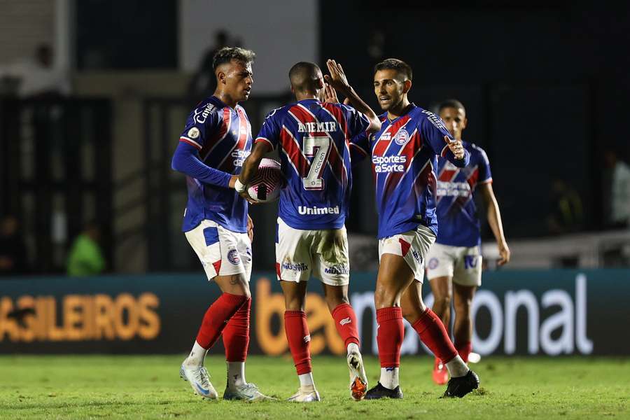 Ademir marcou o segundo do Bahia na partida