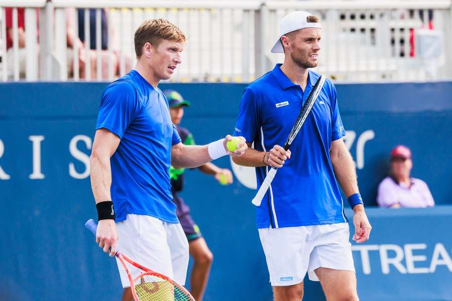 Goransson and Verbeek were beaten in straight sets in New York