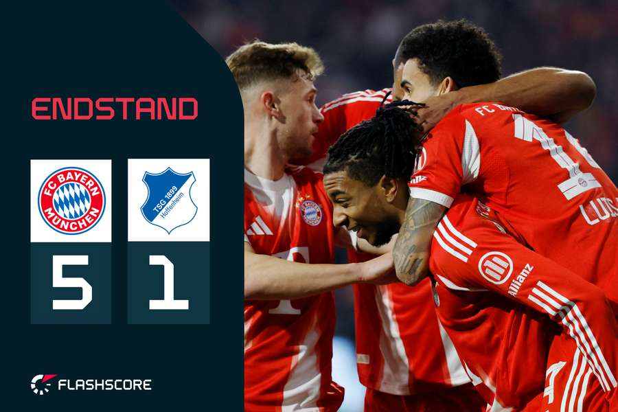 Luis Díaz (r.) erzielte seinen ersten Dreierpack in der Bundesliga