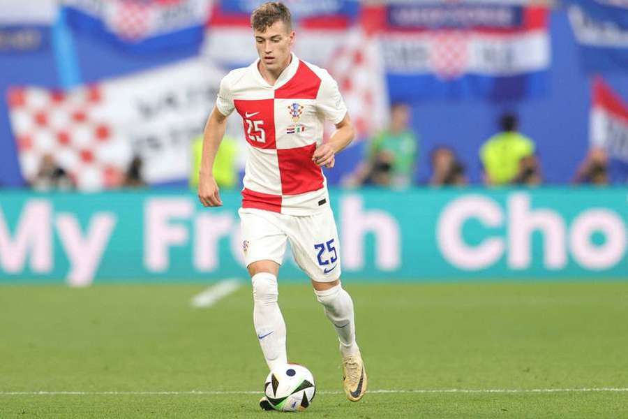 Luka Sucic, médio internacional croata da Real Sociedad