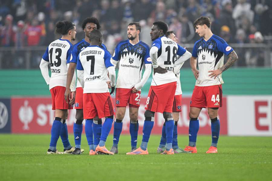 Spürbare Enttäuschung beim HSV