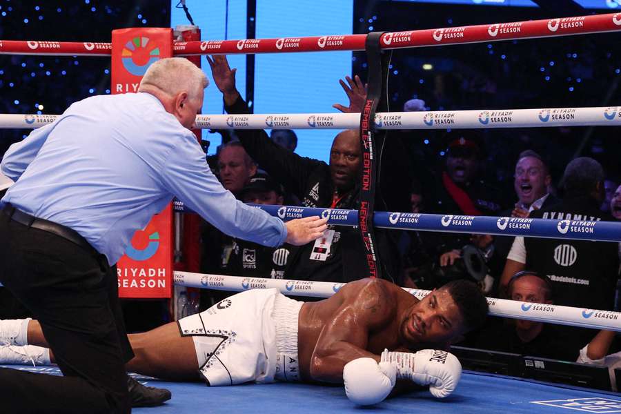 Anthony Joshua ce week-end.