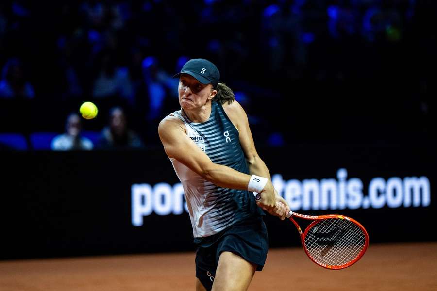 Iga Swiatek, en acción