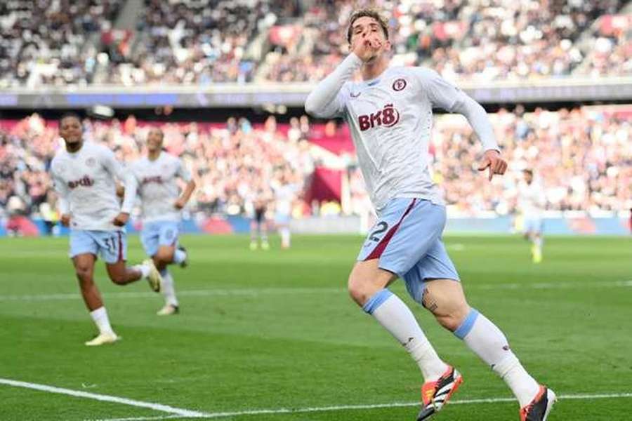 Nicolo Zaniolo fez o golo do empate do Aston Villa
