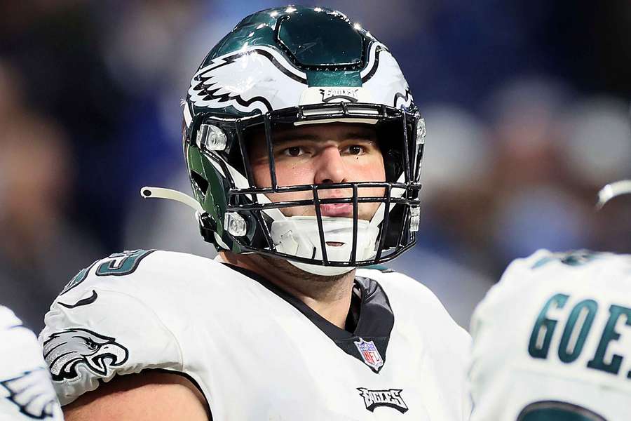 Landon Dickerson injury meniscus Philadelphia Eagles
