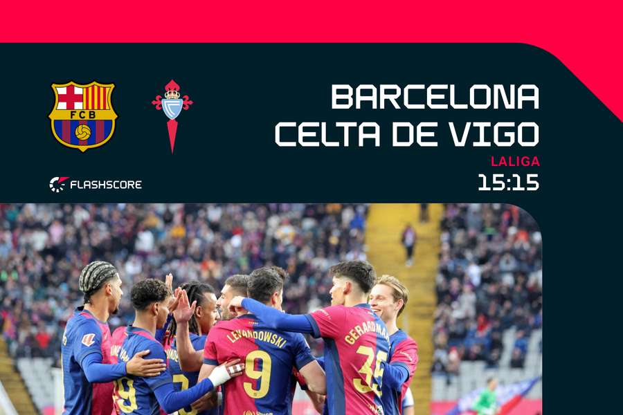 Barcelona quer conquistar mais três pontos às custas do Celta