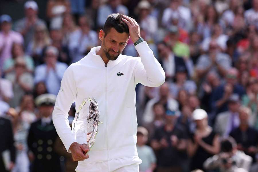 Djokovic was completely outplayed by Alcaraz