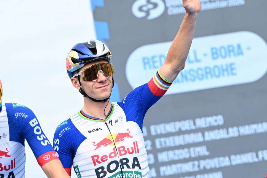 Remco Evenepoel am Samstag