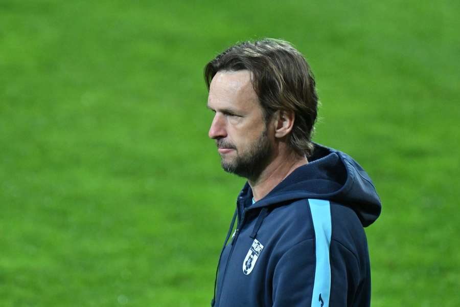 Trenér Karviné Marek Jarolím.